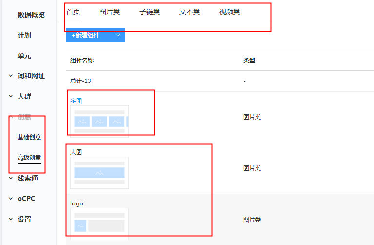 搜索引擎营销（SEM）中的百度竞价创意高级组件的应用
