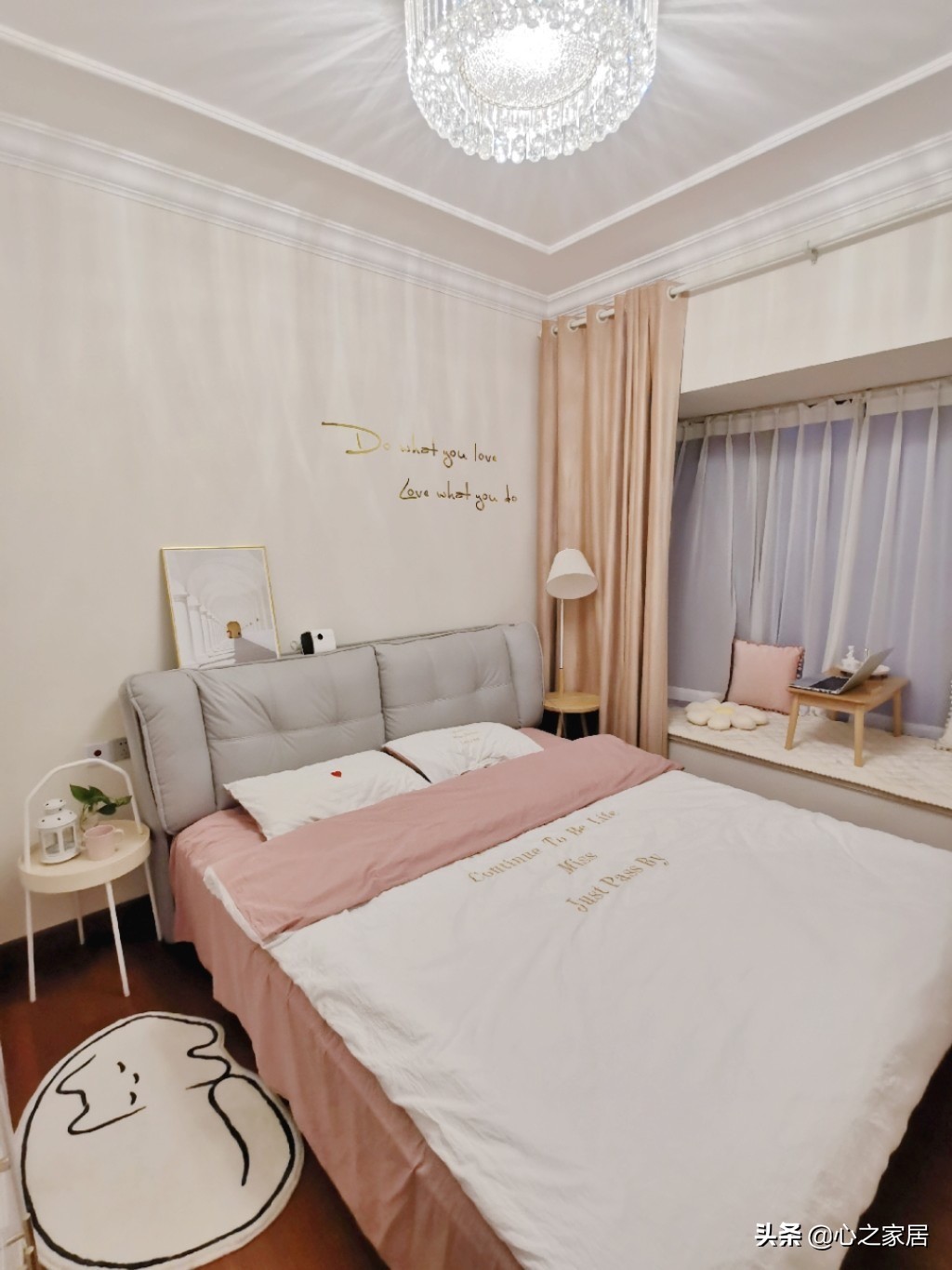 77㎡精装修设计的时尚清新，少花钱也能拥有好家装，关键是要用心