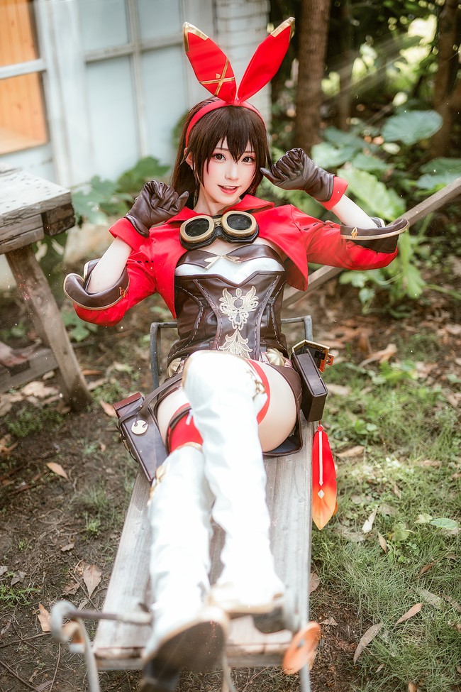 Coser Kitaro绮太郎_原神 安柏cos