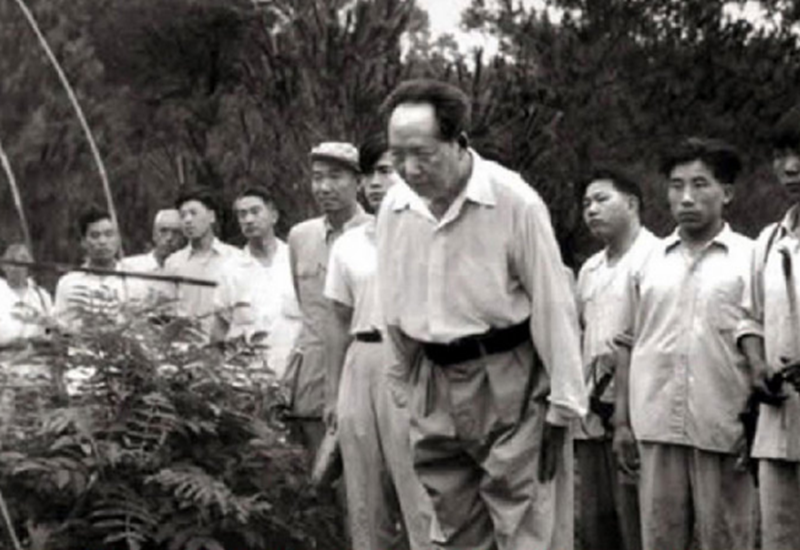 毛泽东时隔32年重回韶山，看到父母坟墓破烂不堪：不要修，就这样