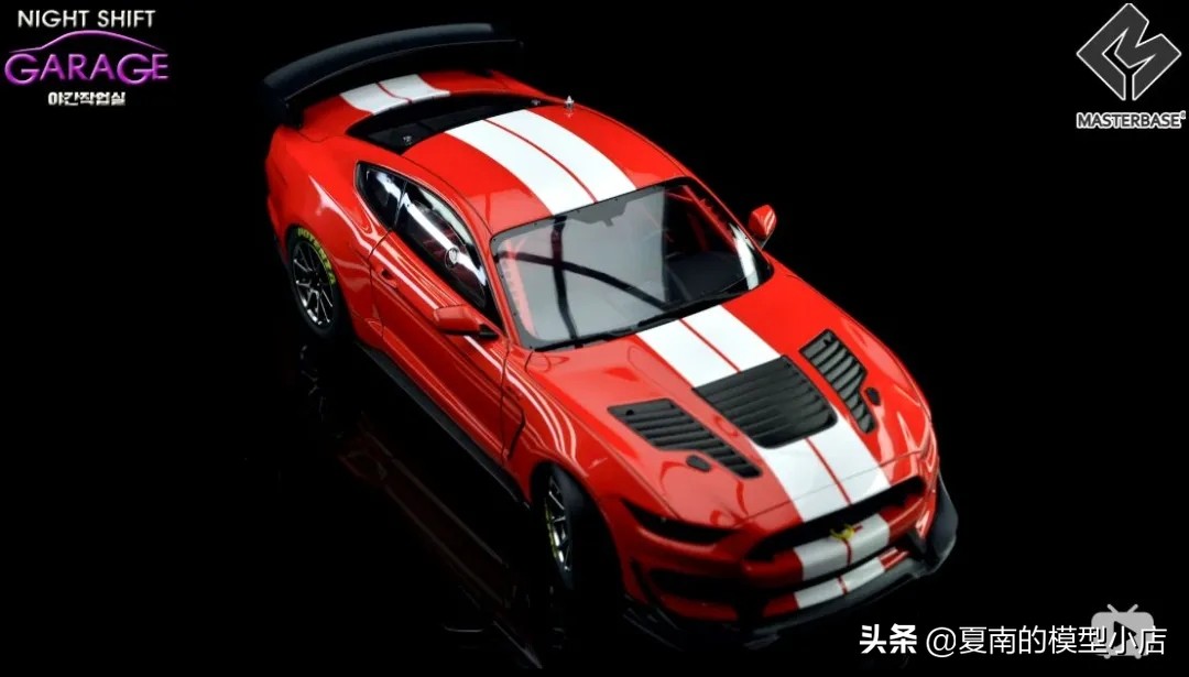 田宫 1:24 福特MUSTANG GT4 开盒简评