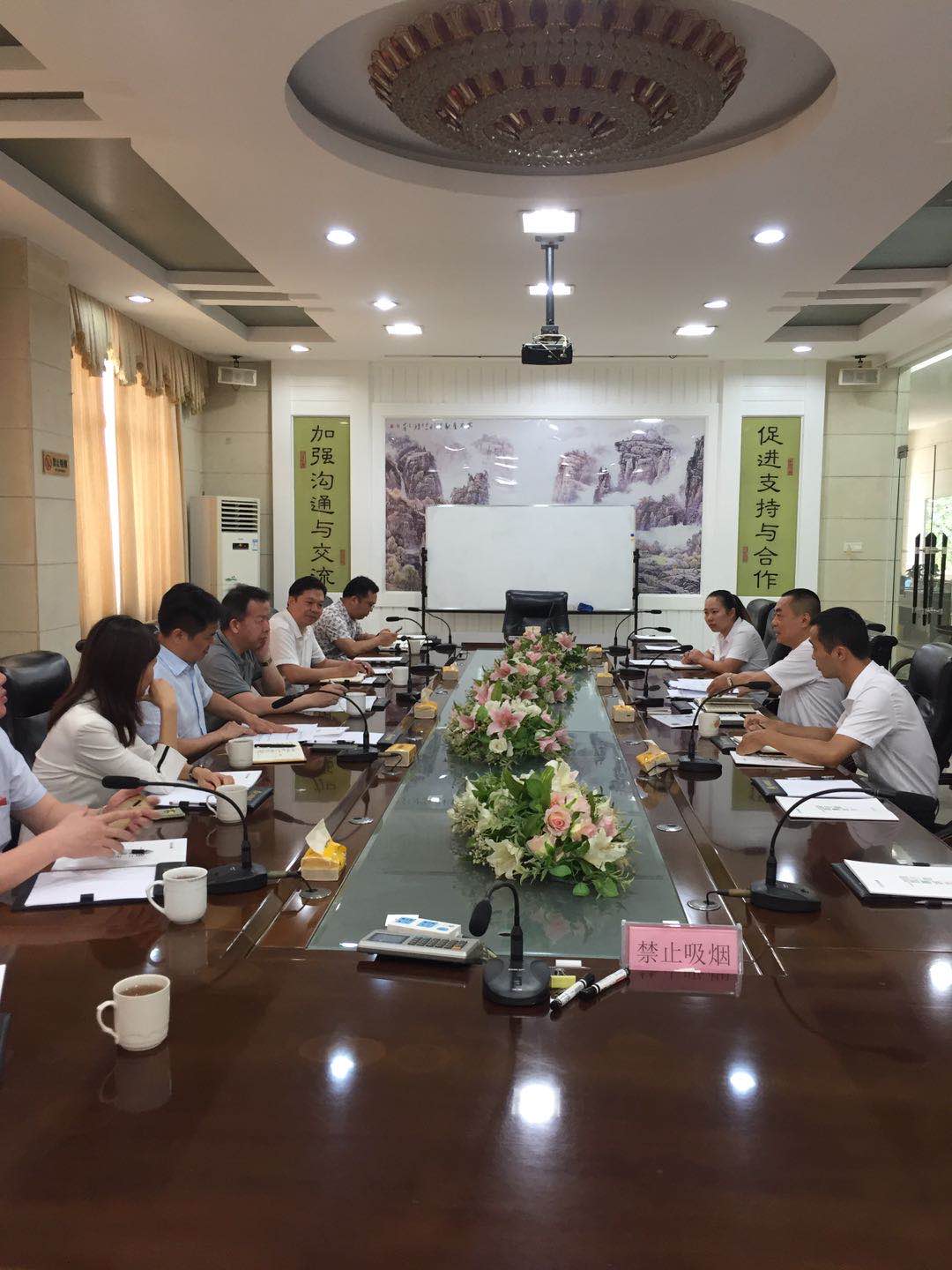 福建省资源再生使用有限公司总司理柯伟东一行莅临南宫NG28集团考察