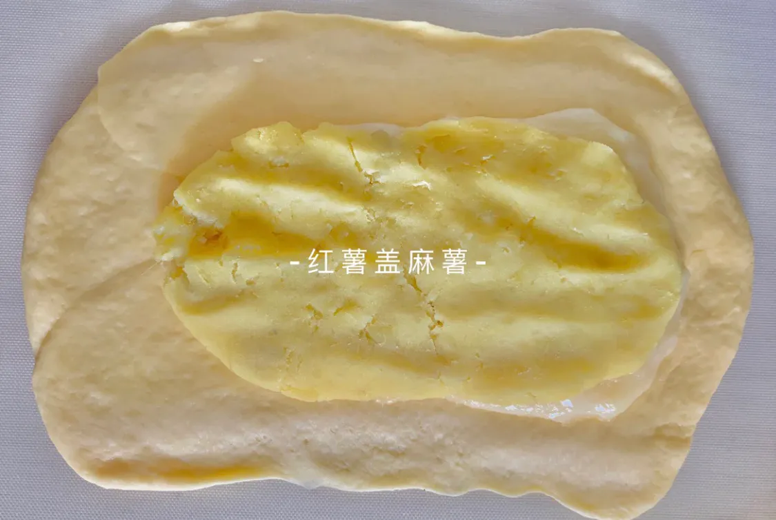 半个就饱的牛奶红薯麻薯软欧 美食做法 第8张 半个就饱的牛奶红薯麻薯软欧 美食做法 第8张