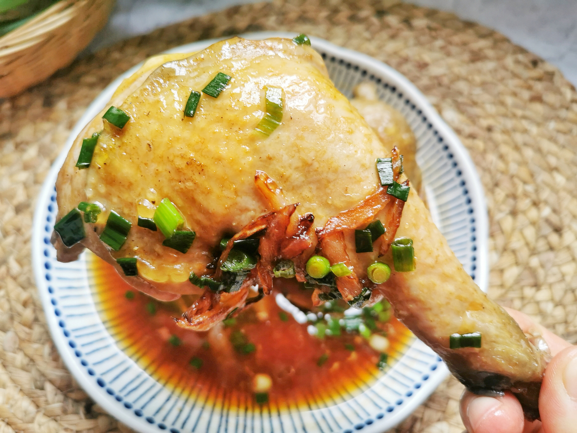 我家雞腿從不油炸，按照我這個做法，肉嫩汁香，好吃不上火