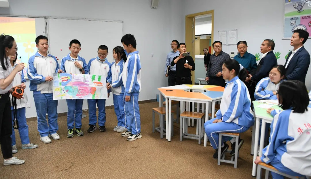 育人育心五育融合--新区中小学课后服务工作现场会在华阳中学召开