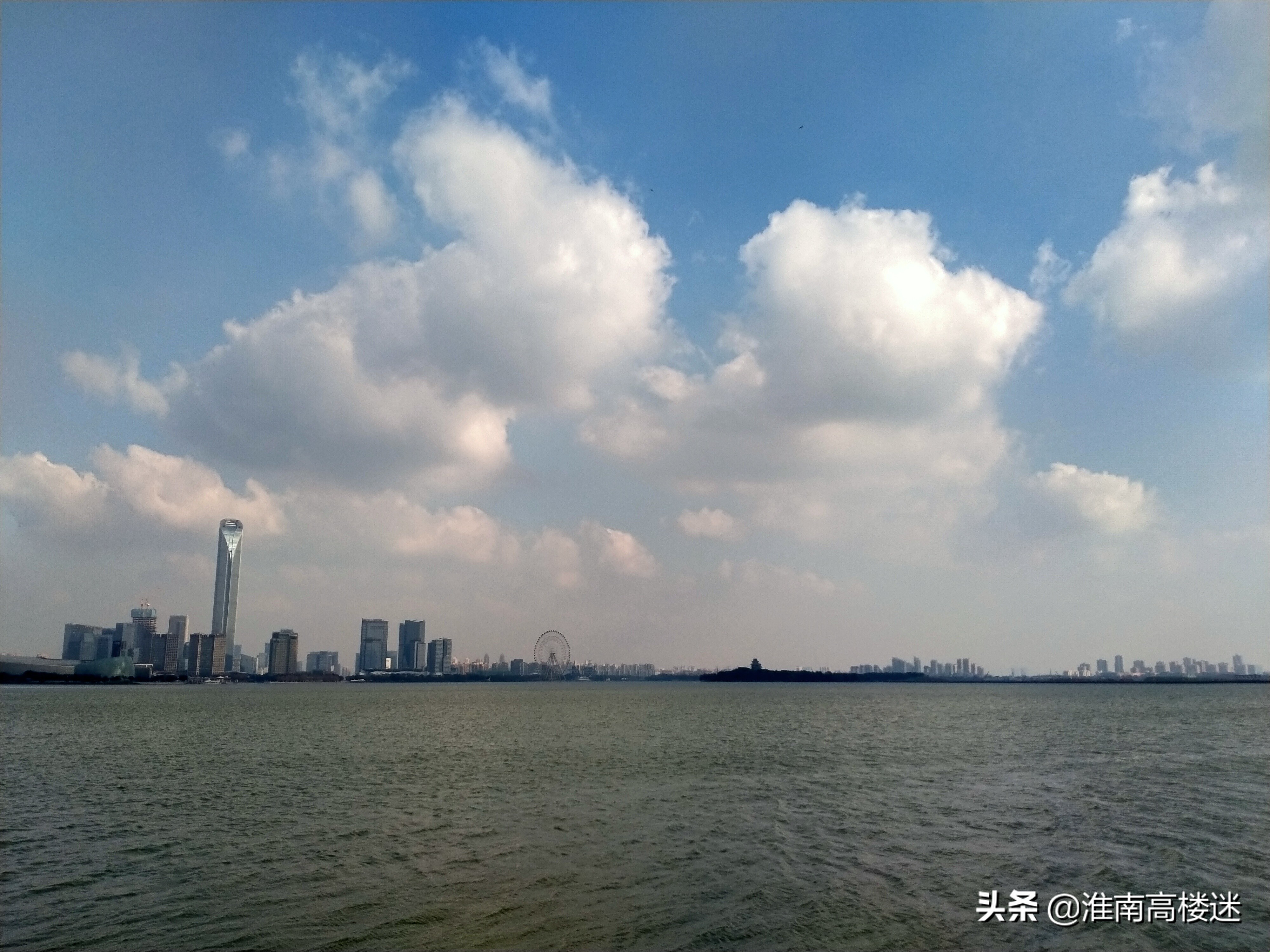 中国最强地级市苏州金鸡湖天际线