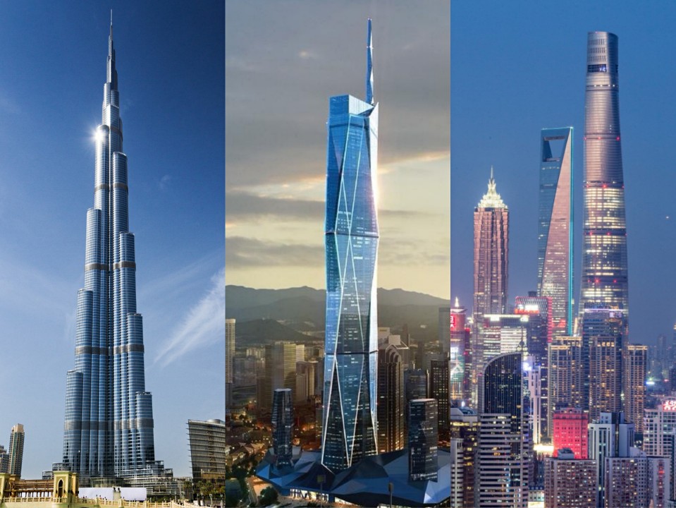 设计高635米！PNB118大厦，今年建成，将成世界第