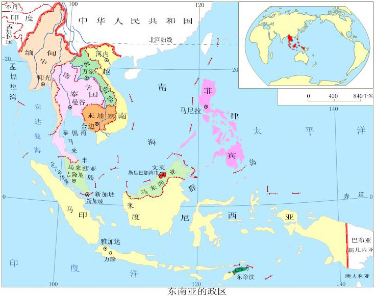 世界地理分区之亚洲篇 地理魔鬼师 Mdeditor
