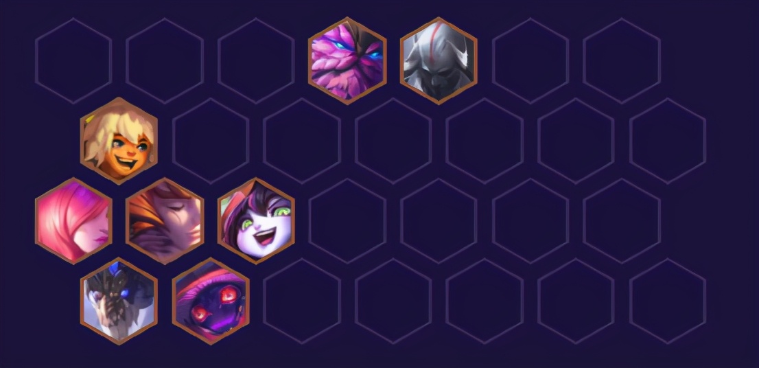 云顶之弈 腥红过渡，转化万物稳定70+血量上8人口的过渡阵容