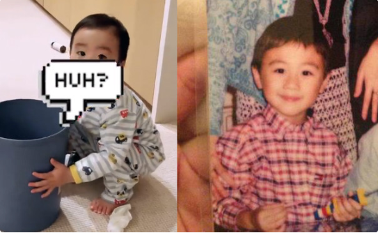 賭王長孫罕出鏡，一身印花居家服眉眼間不像奚夢瑤，曾同框小小春