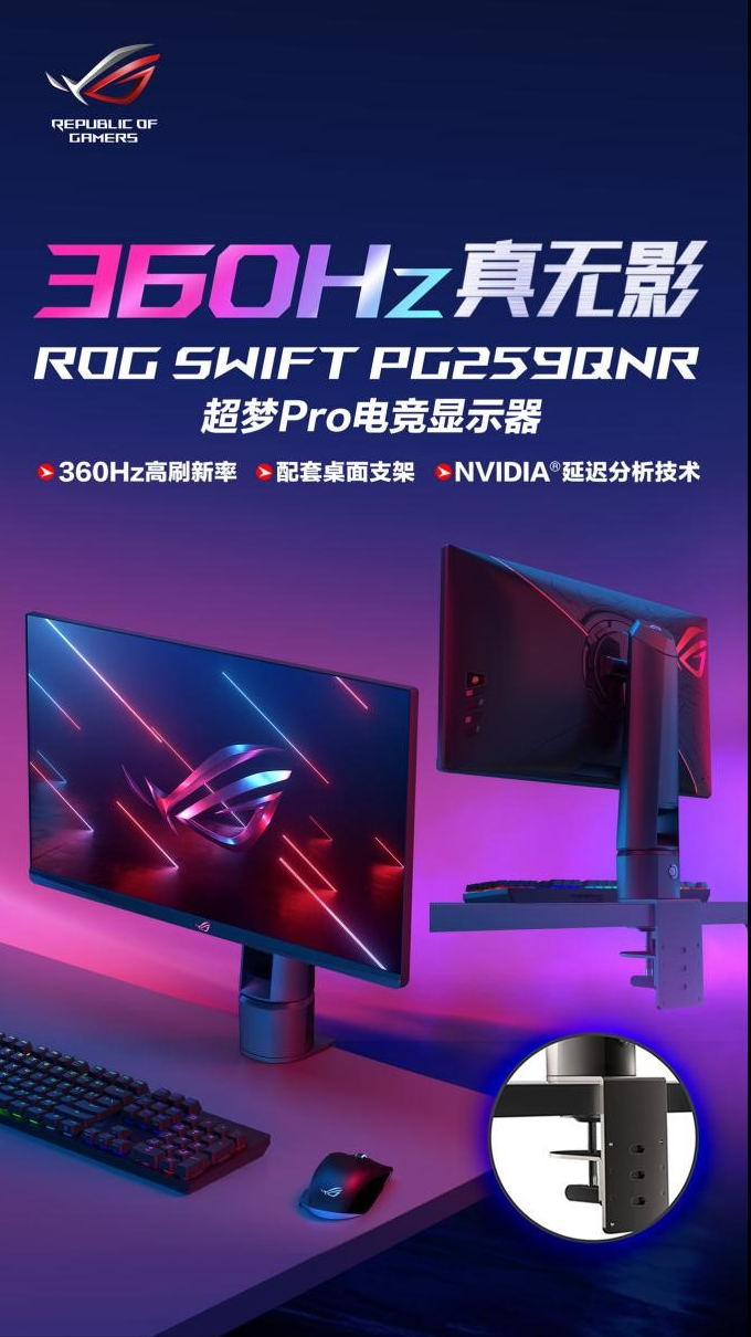 Ϊ¶ROG PG259QNRPro羺ʾ׷