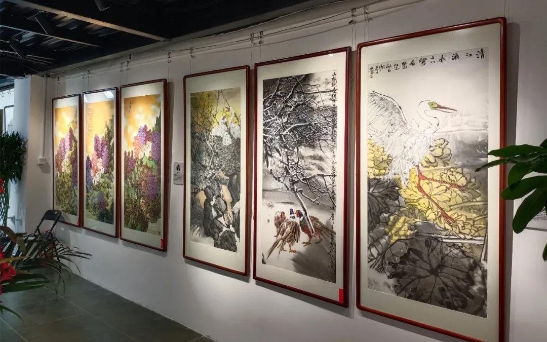 现场 | 观墨艺术馆开馆暨墨彩京华—中国画名家邀请展