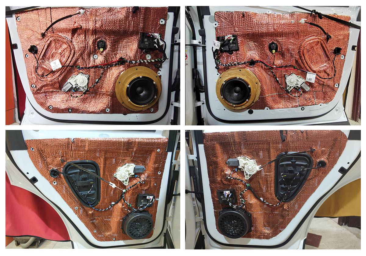 原位換裝三分頻加純碳纖超低音 保時捷卡宴精致改裝出靚聲