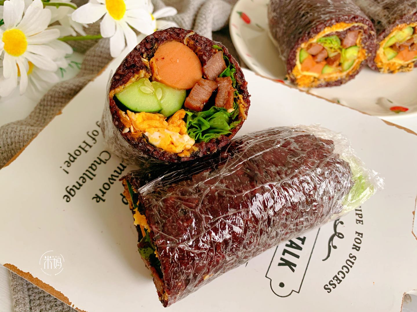 晚餐就该吃它，长劲不长肉，减脂饱腹又解馋，卷一卷10分钟搞定