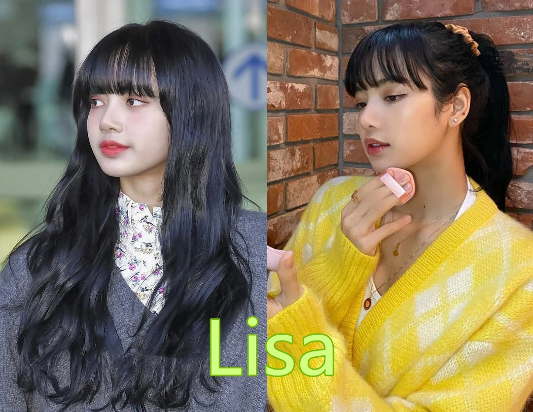 有种“换脸”叫染黑发，朱正廷和虞书欣还好，看到Lisa：二次元？