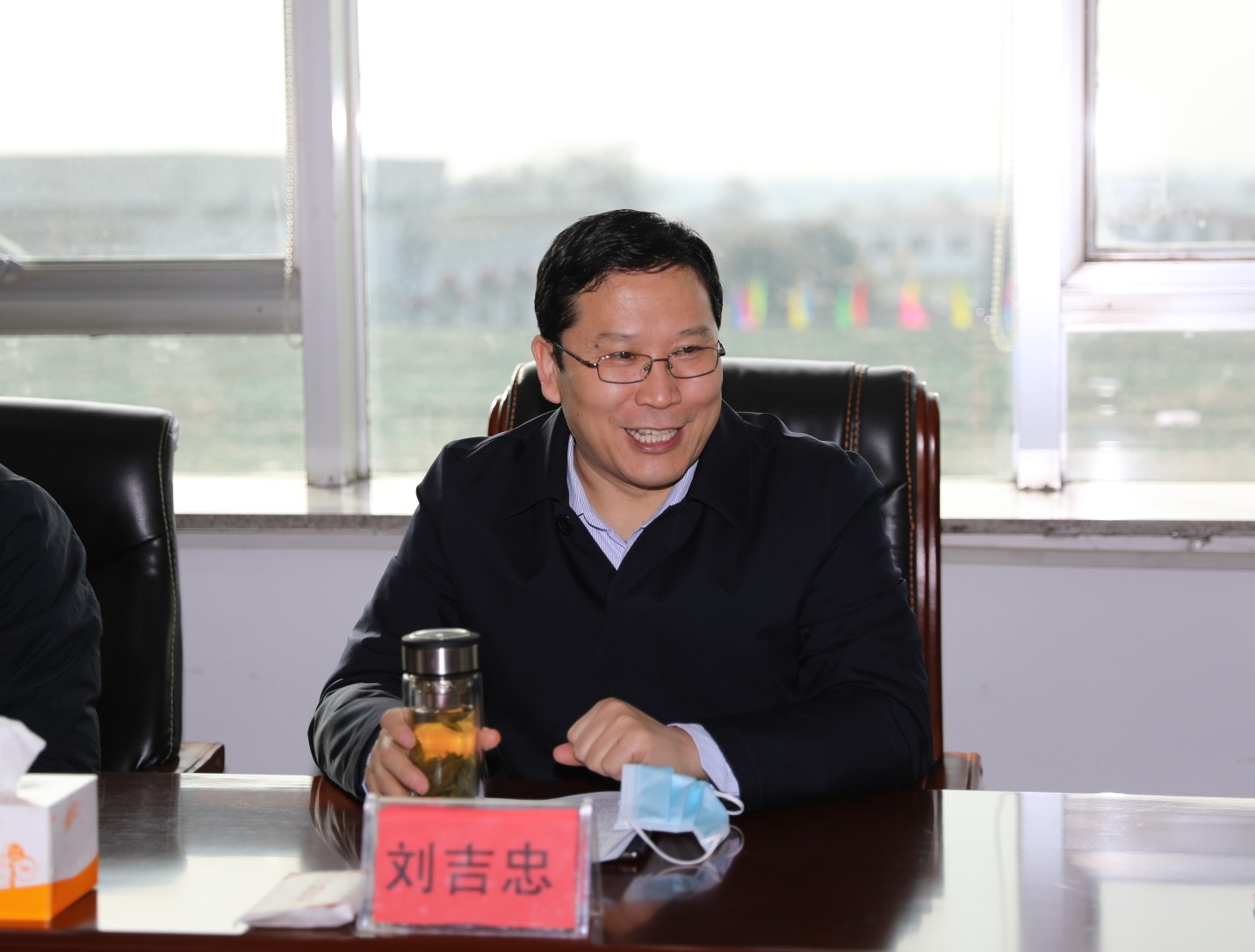 枣庄市副市长刘吉忠到枣庄监狱督导检查疫情防控工作