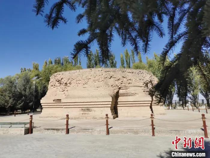 甘肃凉州白塔寺萨班灵骨塔遗址启动保护加固工程