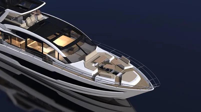 卡帝爾 700 SKYDECK 豪華游艇，再續“猛禽”傳奇