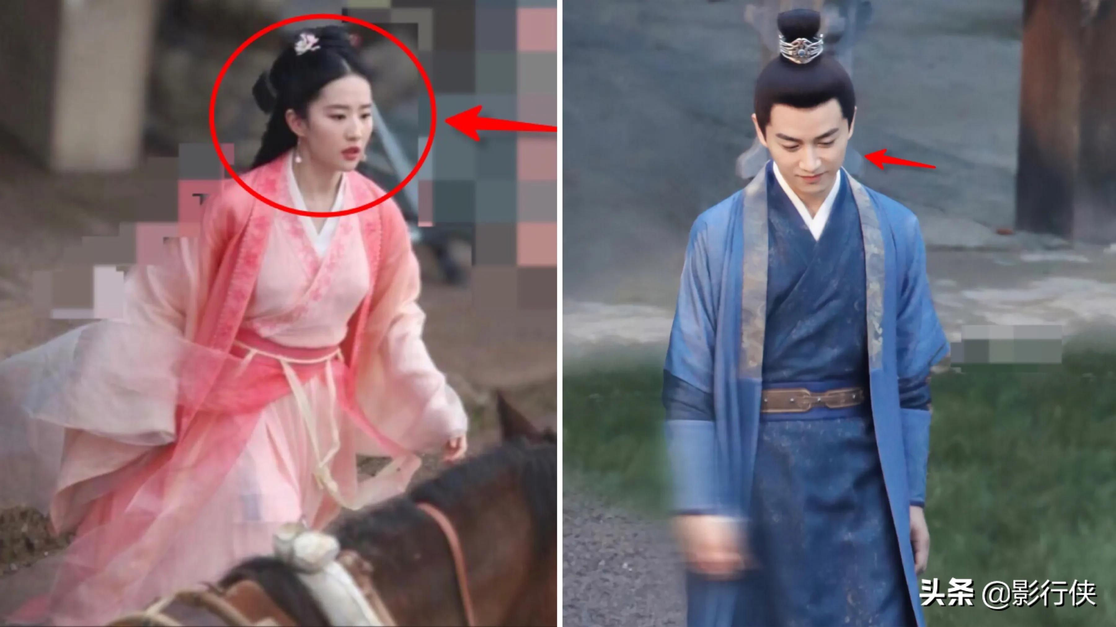 Liu Yifei Chen Xiao pulls lack practice and skill to pursue by mad pass, after losing division of 1 million long pictures, didn't I misread this Yan Zhi? 