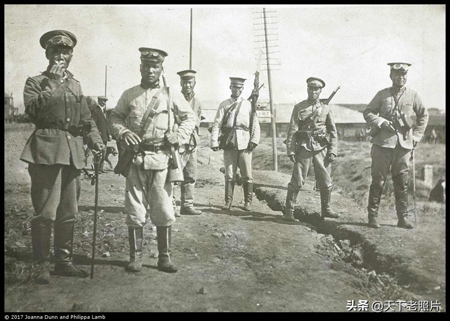 1911年 武昌起义中的清军和起义军实拍照