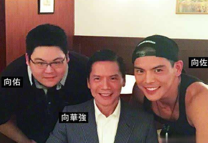 向华强三个子女：向佐成明星，向佑打架入狱，女儿最低调也最争气