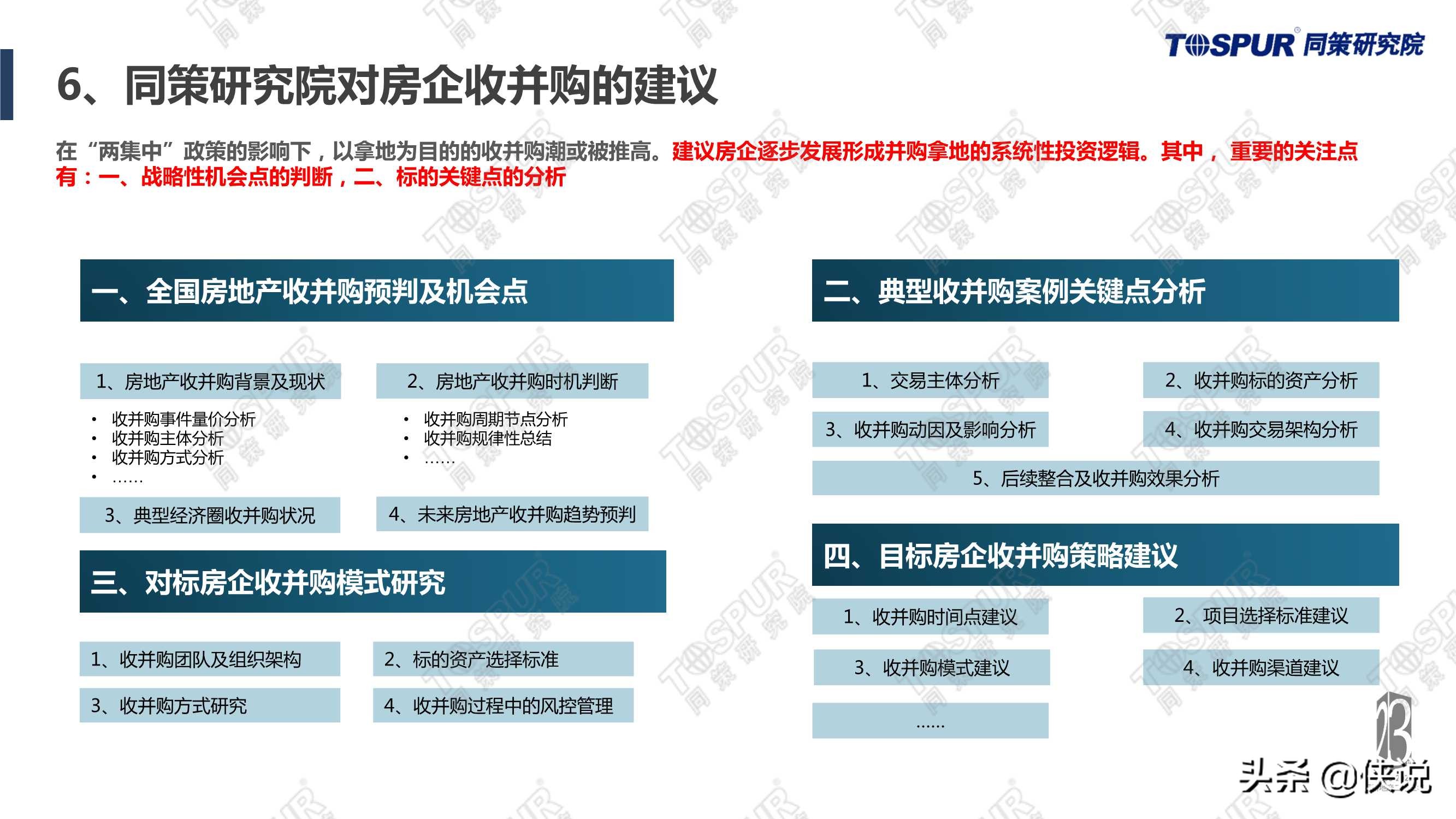 “两集中”政策影响下房企应对全攻略完整版（同策）