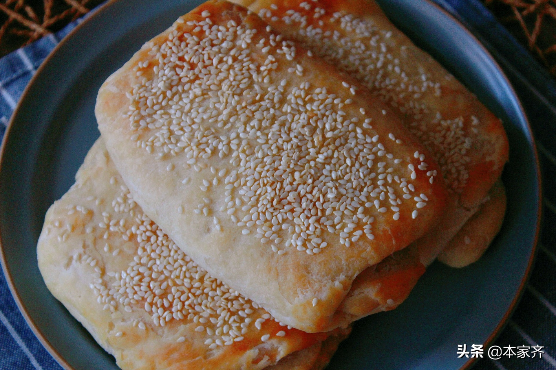 一個128層的烤餅是這樣做成的！ 酥鬆又醇香，推薦給所有人