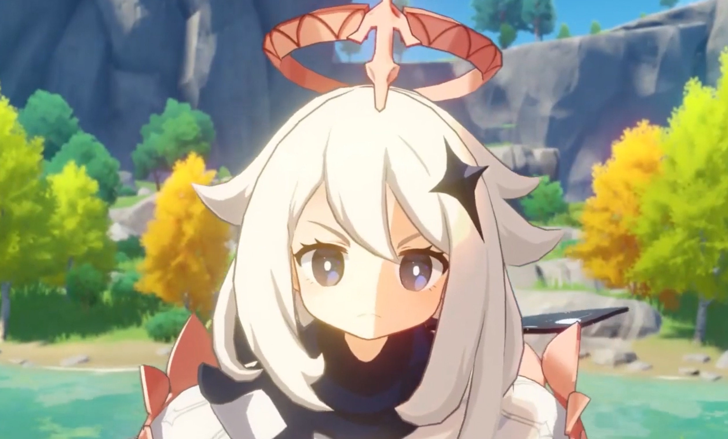 作为《原神》的看板娘,派蒙还是被古贺葵配的活灵活现,印象深刻.