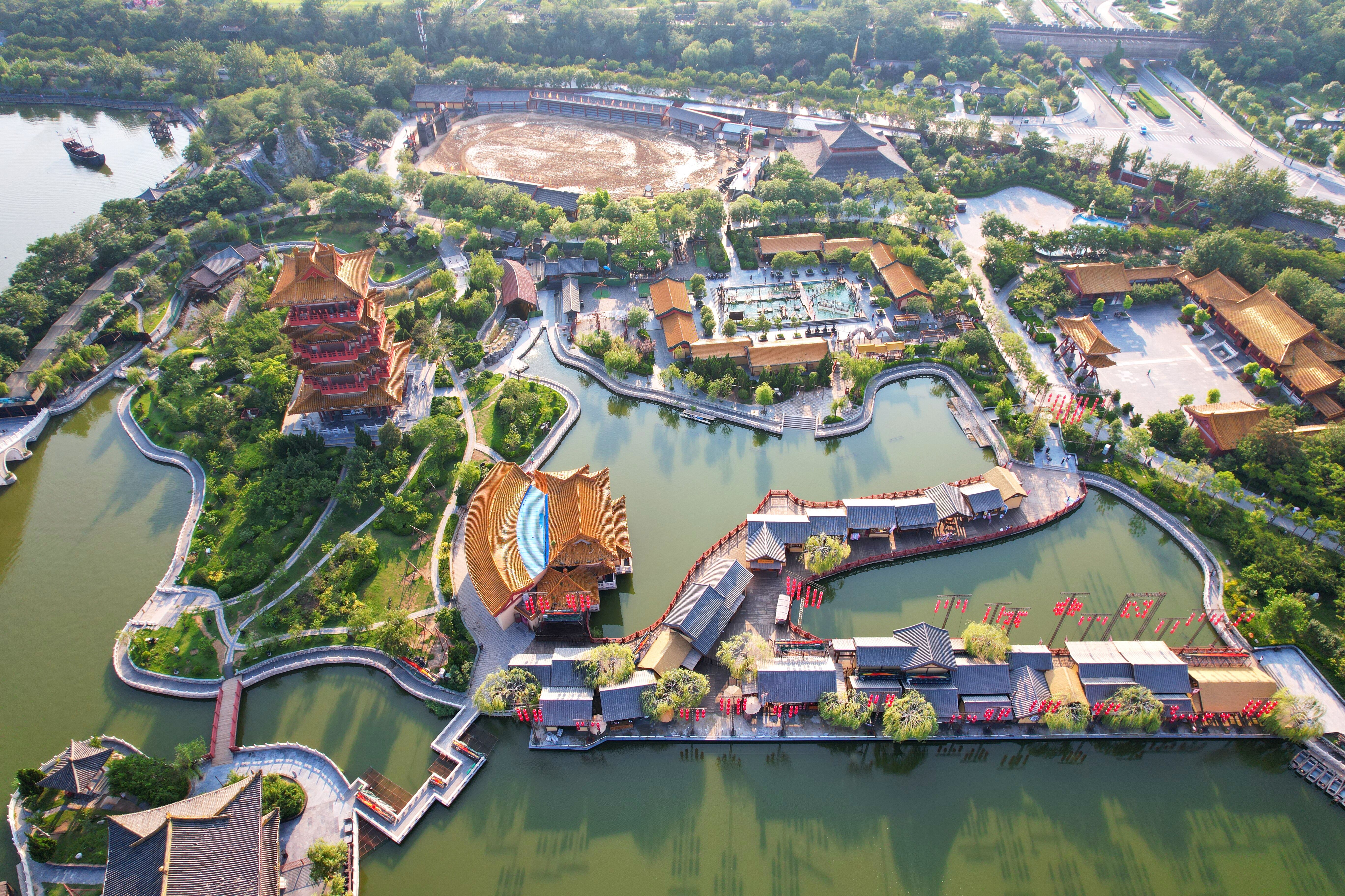 开封唯一5a景区,流动的清明上河图,人在画中游