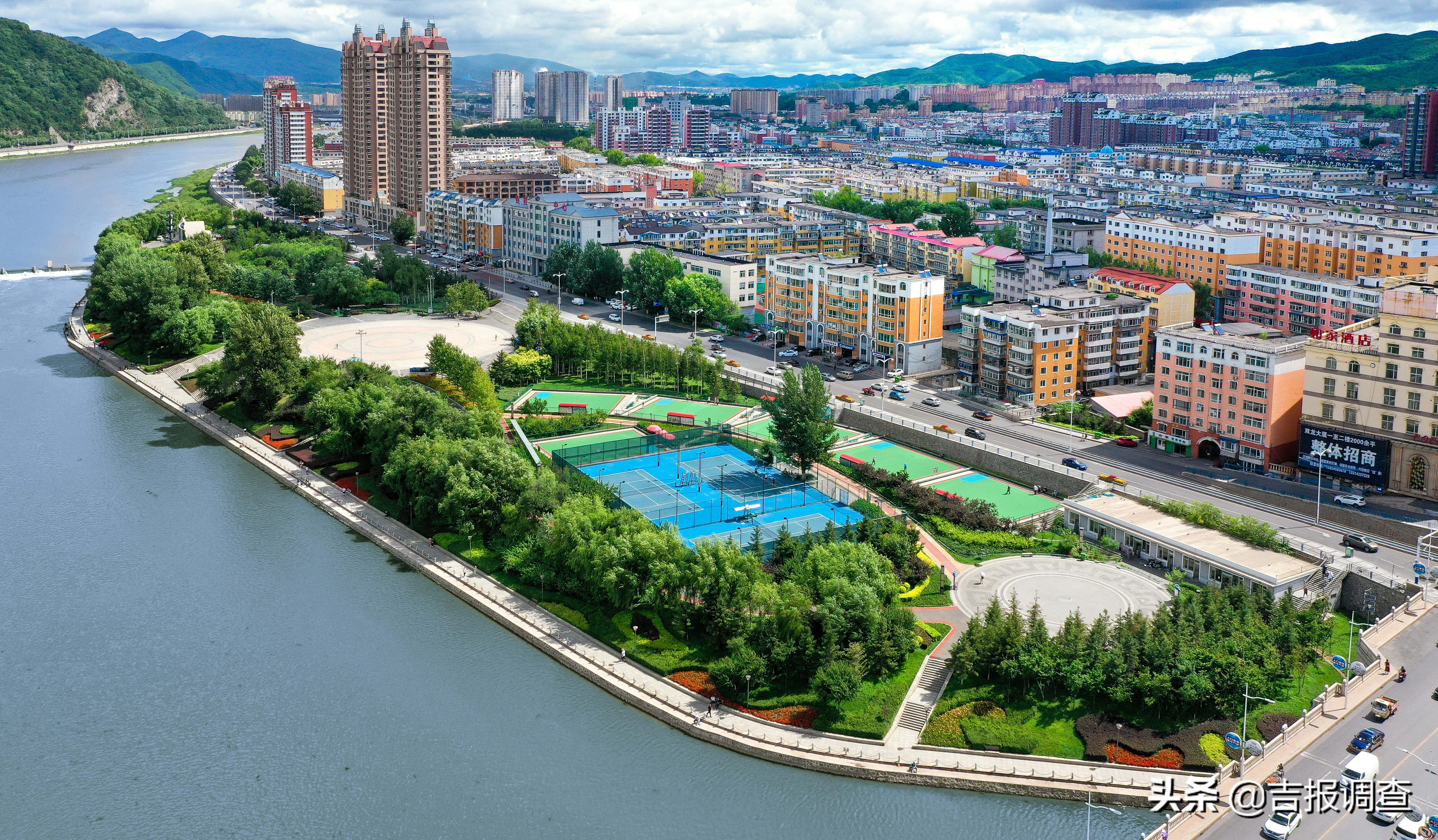 通化市把精致理念融入到城市绿化建设中,让群众推窗见绿,出门入园