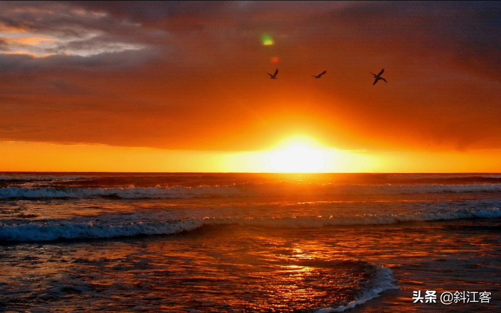 Sunrise impression---The beauty that the sunrise of different place differs to the person (achieve photography graph article formerly)